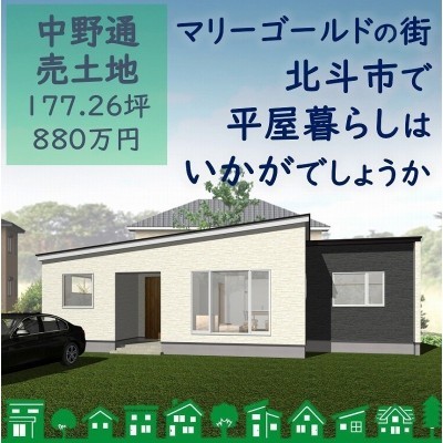 北斗市中野通で坪単価5万円でのご提案です