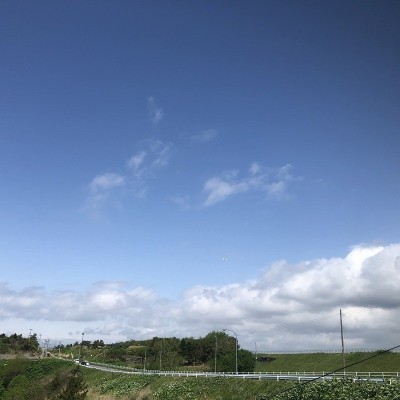澄み切った空
