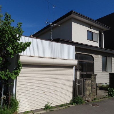 外観 正面左側からです。
