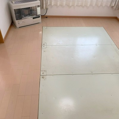 床暖房設置されてます。