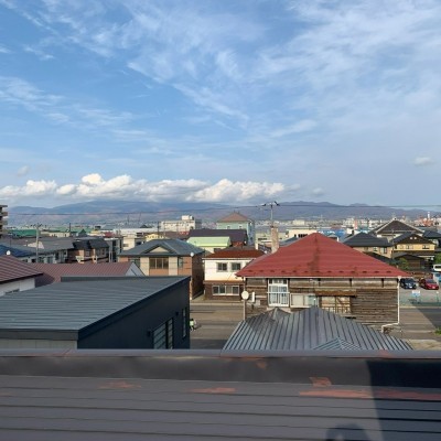 屋上屋根の上からみえる風景