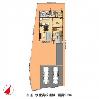 敷地配置図