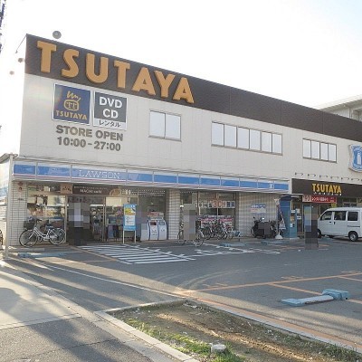 ローソン巽北3丁目店&TSUTAYA