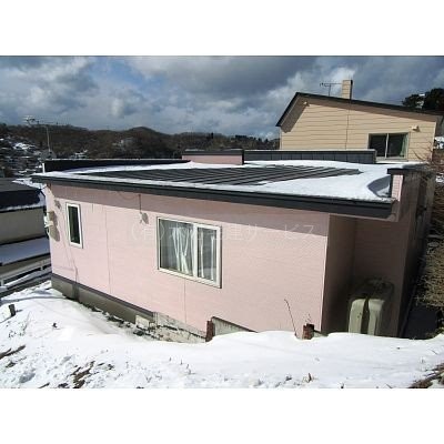 南東側より