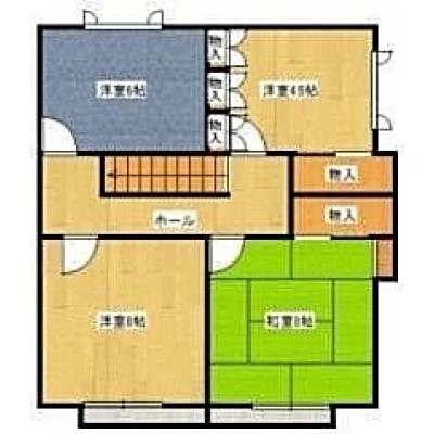 間取図2階(13番8)