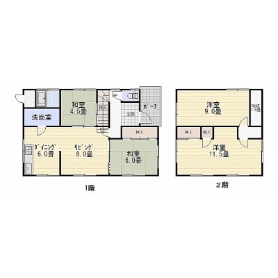 【間取図】