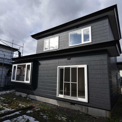 登別市新生町中古戸建です。リビング南向きで日当良好です。
