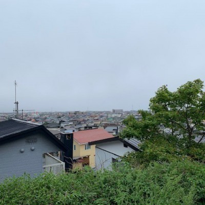 庭からの眺望良し!