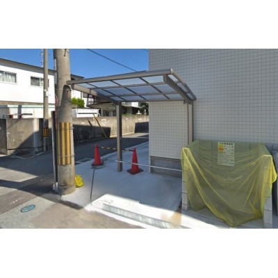 屋根付きの駐輪スペースを完備