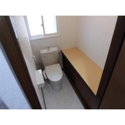 【リフォーム済】トイレは便座を新品交換しました。保温便座と温