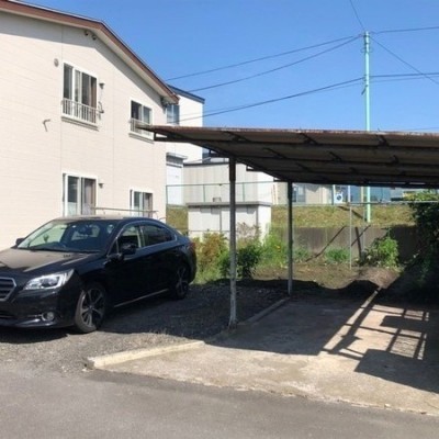 駐車場広々