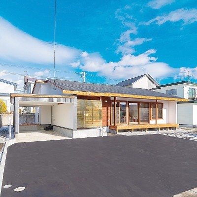 竹原町モデルハウス(外観)
