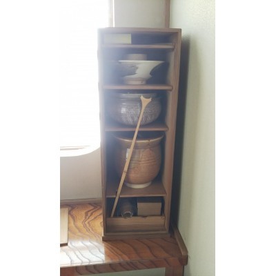 希望者には茶道具一式プレゼントいたします。