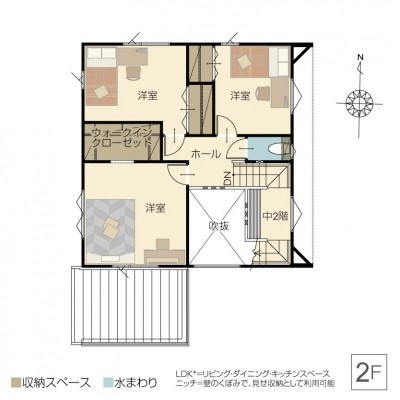 2階平面図