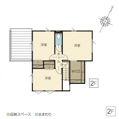 2階平面図