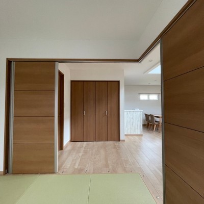 キッチンから中2階へ