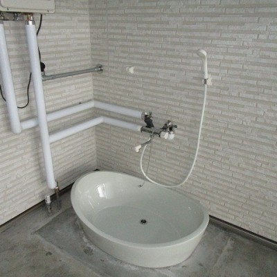 足洗い場