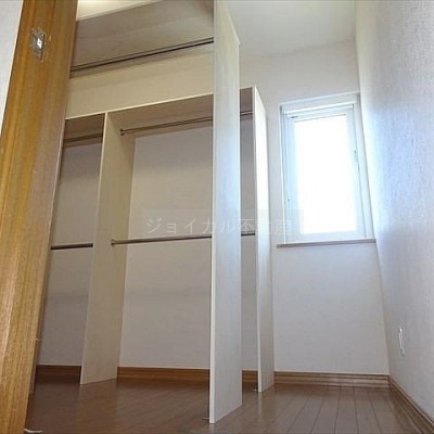 大容量ウォークインクローゼット