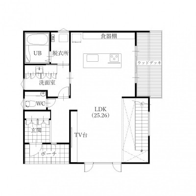 1階間取り図