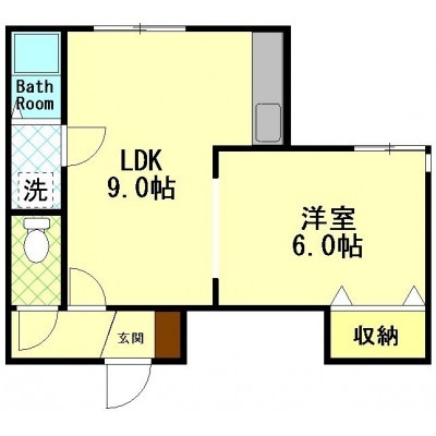 103号室間取り