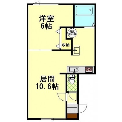 101号室間取り