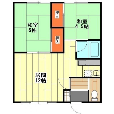 103号室 広々56.1㎡!