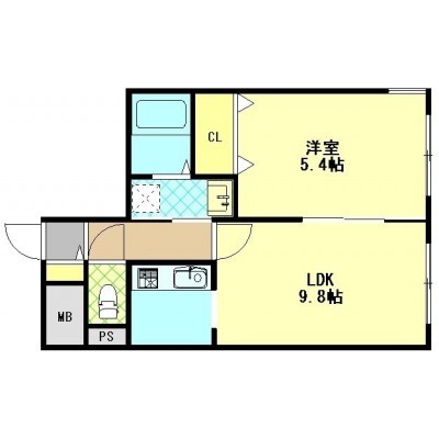 102号室南東向き♪