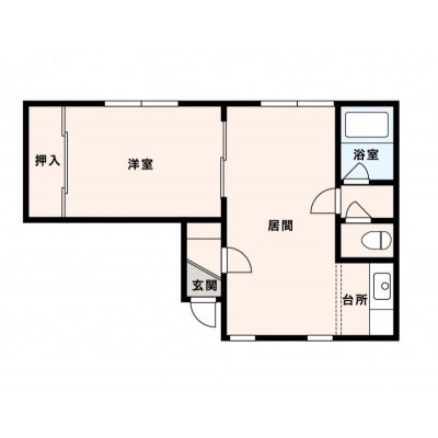 203号室 西向き