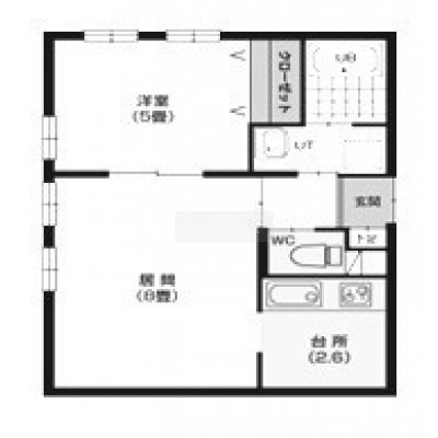 303号室・間取