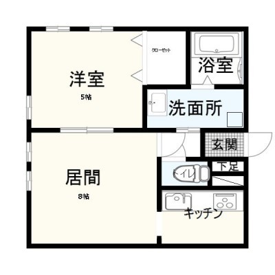 302号室・間取図