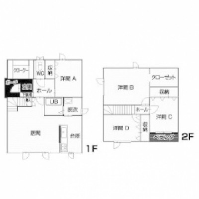 参考間取り図