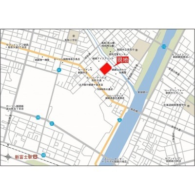 現地地図(広域)