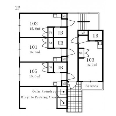 apartment 東京都日野市日野台１丁目
（詳細な所在地は不動産会社にお問合せください）