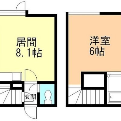 1DKメゾネットタイプ