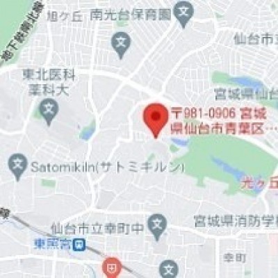 最寄り駅:東照宮駅 徒歩約18分または台原駅 徒歩約23分
