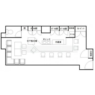 心斎橋笠谷町沿い居抜き物件