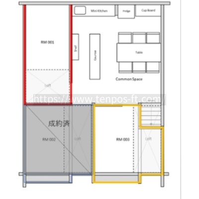 露地再生複合施設「宰」スタジオプラス 地上2階
