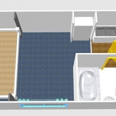 3D 間取り図