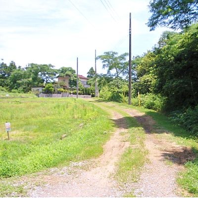 南道路を東に向かって