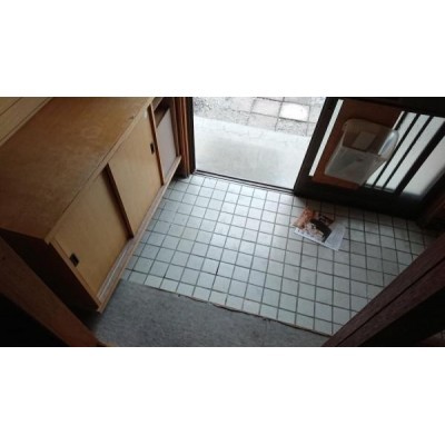 【リフォーム前】シューズボックスは新品交換致します。