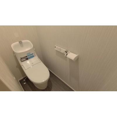 【同仕様写真】トイレは便器ごと新品交換致しました。便座も温度