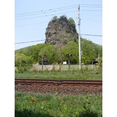 裏手には、がんぼう岩が見えます♪