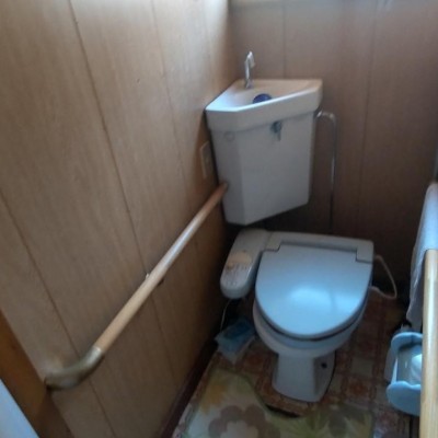 トイレリフォーム前