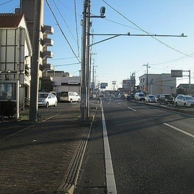 前面道路
