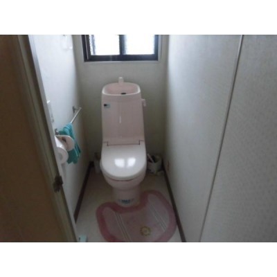 【リフォーム前】既存トイレ撤去し新品交換/クロス張替え/照明