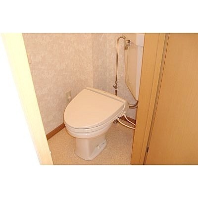 トイレは水洗です